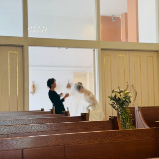 ベールかけるとき