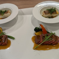 式後に食べたご飯