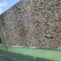 水が流れていてよかったです。自然が感じられて素敵でした