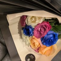 ダーズンローズセレモニーのバラ12本