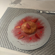 試食の際のデザートがとても可愛かったです。