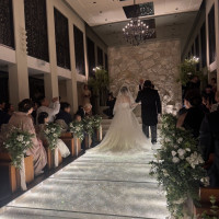 全体的な挙式会場の写真です