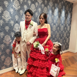 家族色合わせました|765154さんのカノビアーノ福岡の写真(2508729)