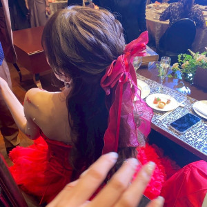 小物持ち込みです。|765154さんのカノビアーノ福岡の写真(2508726)