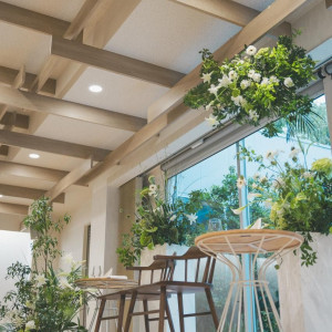 披露宴会場新郎新婦席|765214さんのMIRAIE Wedding(ミライエウエディング)の写真(2508663)