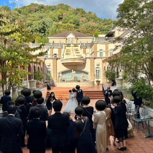 フラワーシャワー後|765269さんのマリエール広島の写真(2509094)