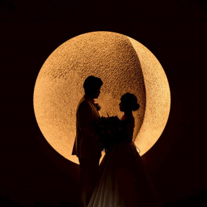 オシャレな壁|765300さんの瀬良垣島教会/アールイズ・ウエディングの写真(2508836)
