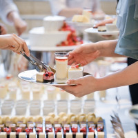 ケーキの種類が豊富でゲストから大好評でした。