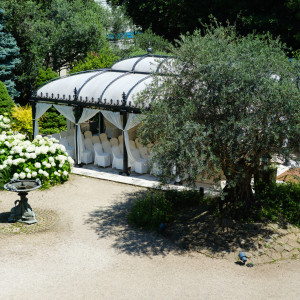 テントが挙式会場|765341さんの小笠原伯爵邸の写真(2508972)