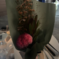 花束プレゼントも可能です