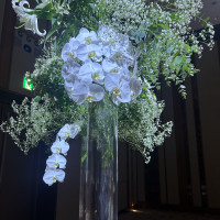 豪華な装花