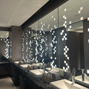 トイレのミラーもデザイン性があります|765348さんのフォーシーズンズホテル東京大手町の写真(2550806)