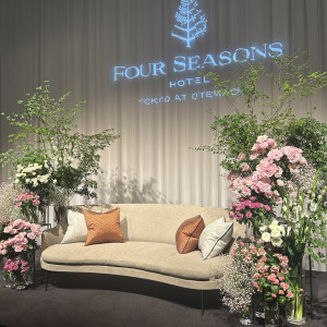 装花のセンスが抜群|765348さんのフォーシーズンズホテル東京大手町の写真(2550713)