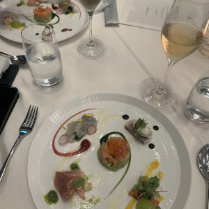 前菜|765348さんのフォーシーズンズホテル東京大手町の写真(2550825)