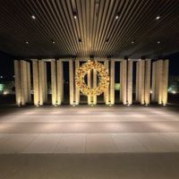 夜のライトアップ