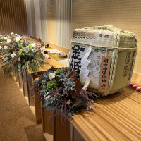 鏡開きは人気の演出