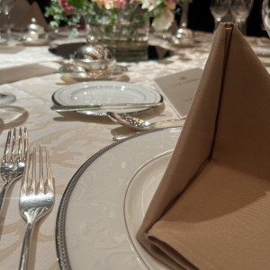 テーブルコーディネートも上品|765458さんのホテルメトロポリタン 〈JR東日本ホテルズ〉の写真(2514776)