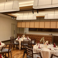 披露宴会場のアイランドキッチン