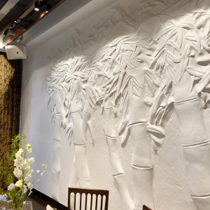 披露宴会場　壁|765459さんのTHE NANZAN HOUSE （ザ ナンザン ハウス）の写真(2539518)