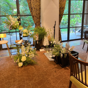 披露宴会場　お花|765459さんのTHE NANZAN HOUSE （ザ ナンザン ハウス）の写真(2539513)