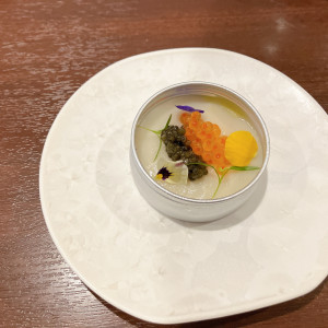 キャビアの前菜|765459さんのTHE NANZAN HOUSE （ザ ナンザン ハウス）の写真(2539535)
