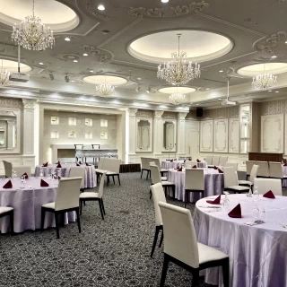 豪華な披露宴会場