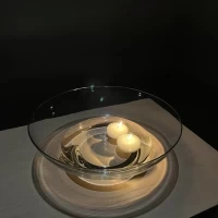 新郎新婦をイメージしたキャンドル