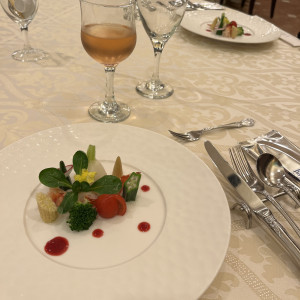 お料理|765463さんのロックハート城ウエディングの写真(2557774)