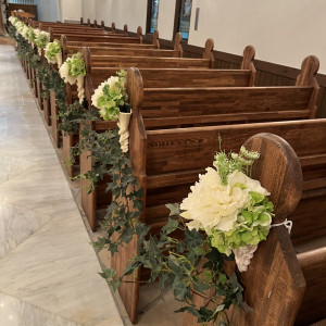 お花|765463さんのロックハート城ウエディングの写真(2557720)