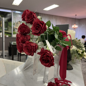 造花|765463さんのロックハート城ウエディングの写真(2545075)