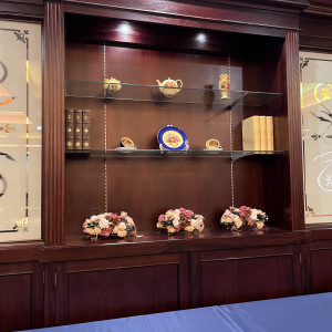 披露宴会場の飾り|765463さんのロイヤルパインズホテル浦和の写真(2580491)