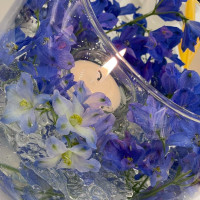 ゲストテーブルのお花