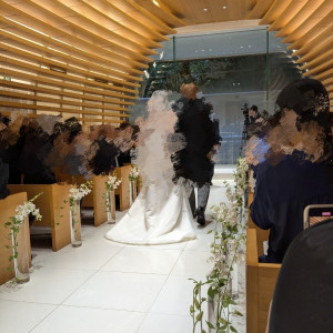 暖かみのある挙式会場|765515さんの辻家庭園 ～前田家家老旧横山家迎賓館～（金沢市指定文化財）の写真(2515863)