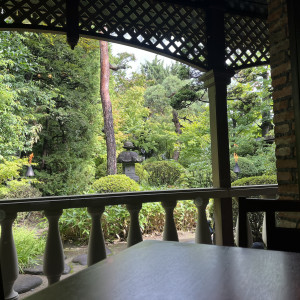 レストラン会場からも中庭が見えます|765515さんの藤屋御本陳(THE FUJIYA GOHONJIN)の写真(2551846)