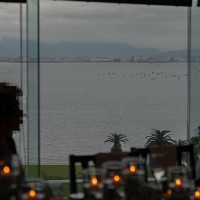 披露宴会場からのオーシャンビュー