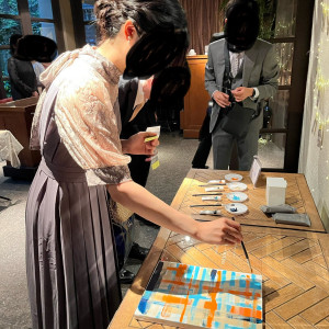 ウェルカムスペース
ウエディングボード|765583さんのフォーチュンガーデン京都（FORTUNE GARDEN KYOTO）の写真(2510743)