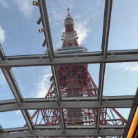 挙式会場からの東京タワー