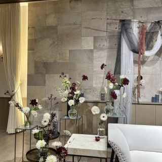 ソファの装花です!