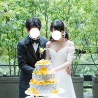 ケーキ入刀
