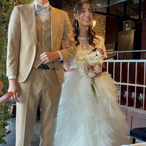 入場シーンです。お辞儀をする前にいったん全体を見ています。|765698さんのJAM ORCHESTRA(ジャムオーケストラ)の写真(2642903)