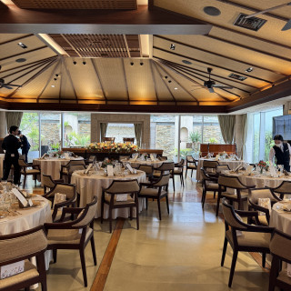 バリ風披露宴会場