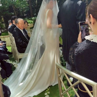 父と歩く