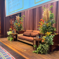 生花と装花のミックスです