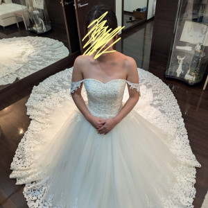 ウェディングドレス|765744さんのノートルダム盛岡/FIVESTAR WEDDINGの写真(2511766)