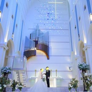 チャペル（前撮り）|765744さんのノートルダム盛岡/FIVESTAR WEDDINGの写真(2511749)
