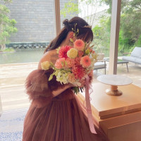 お色直しのときのブーケ