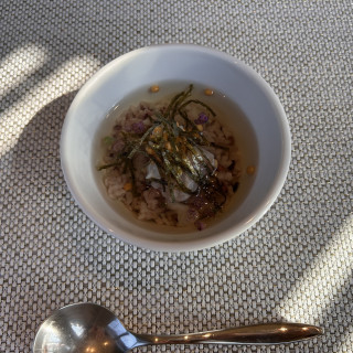 お茶漬けです。