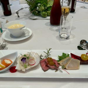 前菜(アレルギー対応で一部食材に変更あり)|765802さんのエンフィレール出雲の写真(2512280)