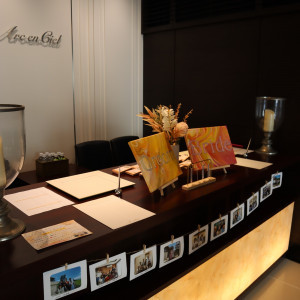 受付|765844さんのアルカンシエル横浜 luxemariage（アルカンシエルグループ）の写真(2512259)