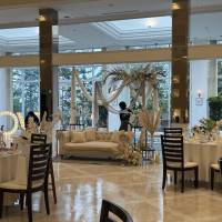 1番遠い席でも新郎新婦が見える
